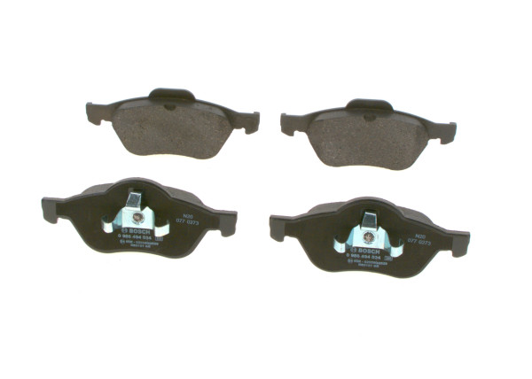 Brake Pad Set, disc brake - 0986494034 BOSCH - 410600012R, 410607690R, 7701206598